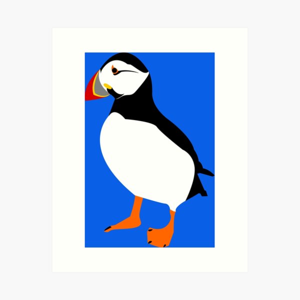 Item preview, Farne Island Puffin #2 designed and sold by TyneDesigns.