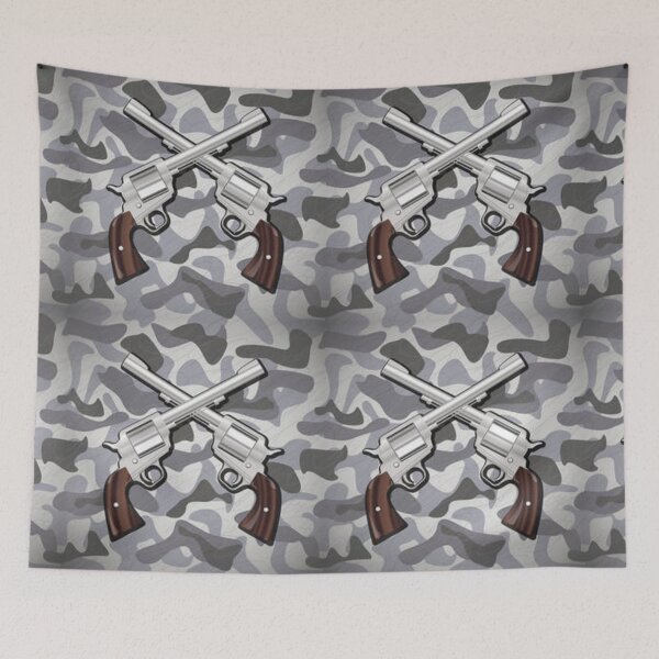 Item preview, Crossed revolvers designed and sold by taveulrangue.