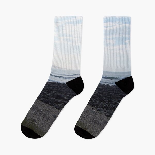 Item preview, Evening Beach Ocean View designed and sold by ZHD Home Decor - Apparel - Accessories.