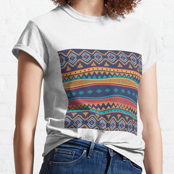Ethnic pattern design Classic T-Shirt