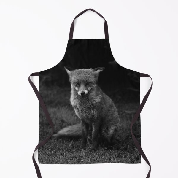 Artikelvorschau, Wilder Fuchs im Mono entworfen und verkauft von rawshutterbug.