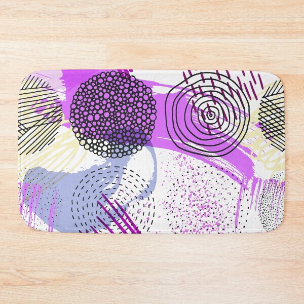Item preview, geometrical lilac pattern designed and sold by haroulita.