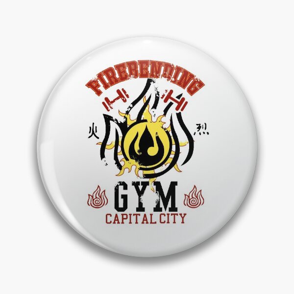 Item preview, Firebending Gym designed and sold by silentrebel.