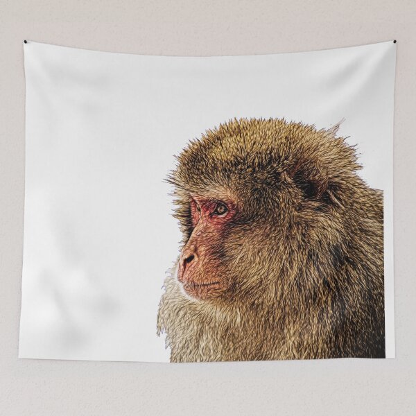 Item preview, Contemplative Ape designed and sold by Marlene Watson-Hall.