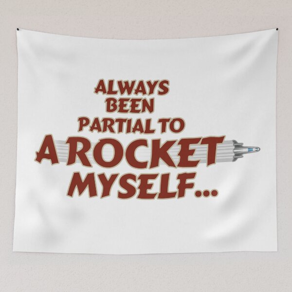 Item preview, DAN DARE QUOTE: "Partial to a rocket..." designed and sold by B7Media.