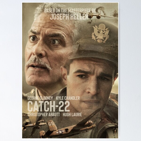 Vista previa del artículo con la obra « La serie de televisión contra la guerra de George Clooney. Ambientado durante la Segunda Guerra Mundial», diseñado y vendido por Spallutos.