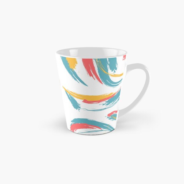Patterned Tie Dye Tall Mug