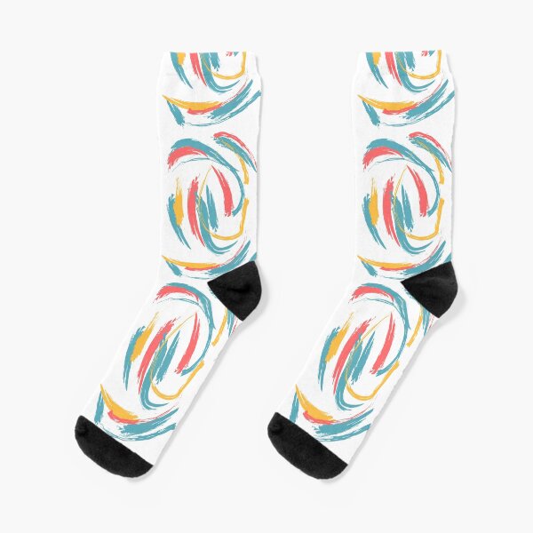 Patterned Tie Dye Socks
