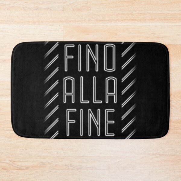 Item preview, Fino alla fine bianconeri My7h neon Stron9er stronger designed and sold by ideasfinder.