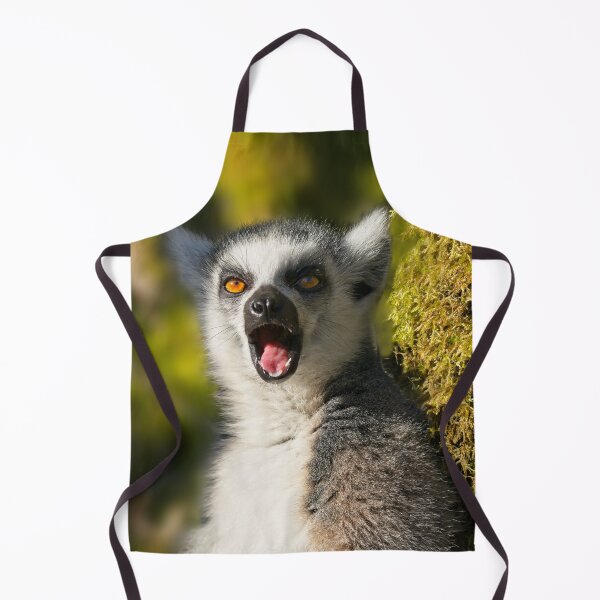Item preview, Yawning Ring-Tailed Lemur designed and sold by rawshutterbug.