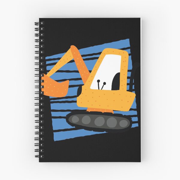 Item preview, excavator doodle style  designed and sold by pirminio.