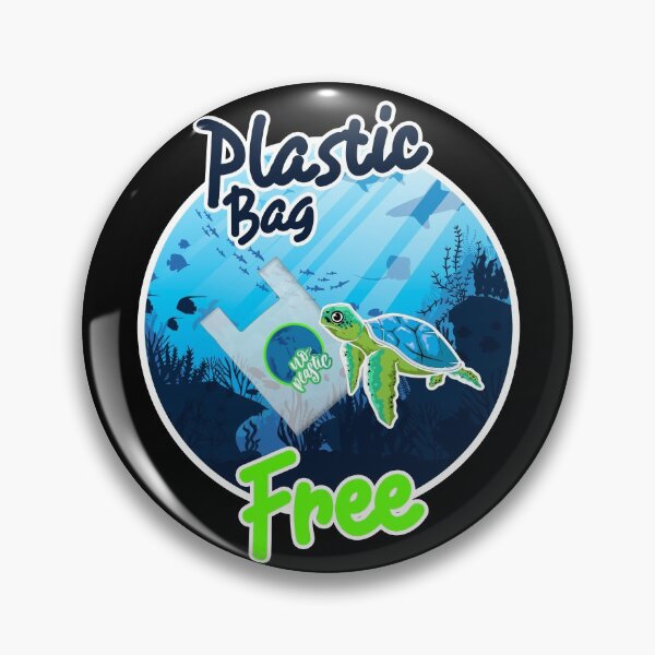 Item preview, Plastic Bag Free Turtle designed and sold by DELMEO.