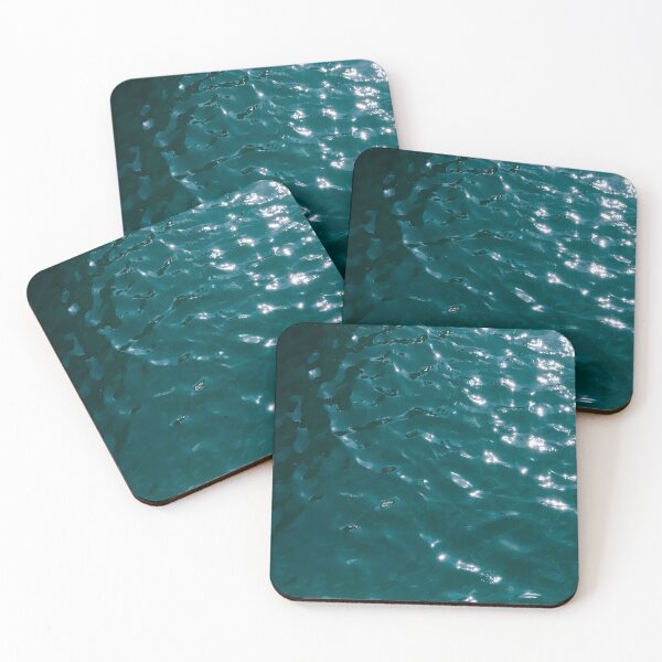 Item preview, Teal Ripple Abstract Water Art designed and sold by Marguerite Faure.