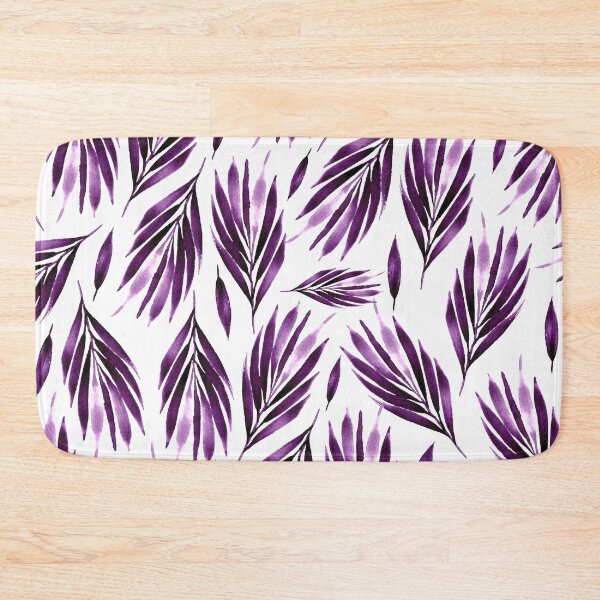 Item preview, Purple Violet Leaves designed and sold by printmesomecolo.