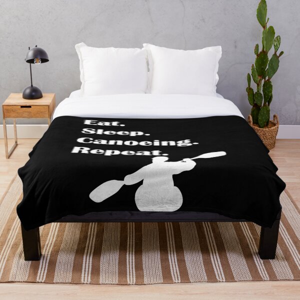 Item preview, Eat. Sleep. Canoeing. Repeat. designed and sold by Jannis12.