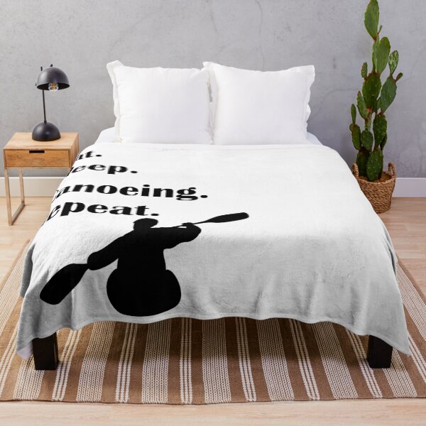 Item preview, Eat. Sleep. Canoeing. Repeat. designed and sold by Jannis12.