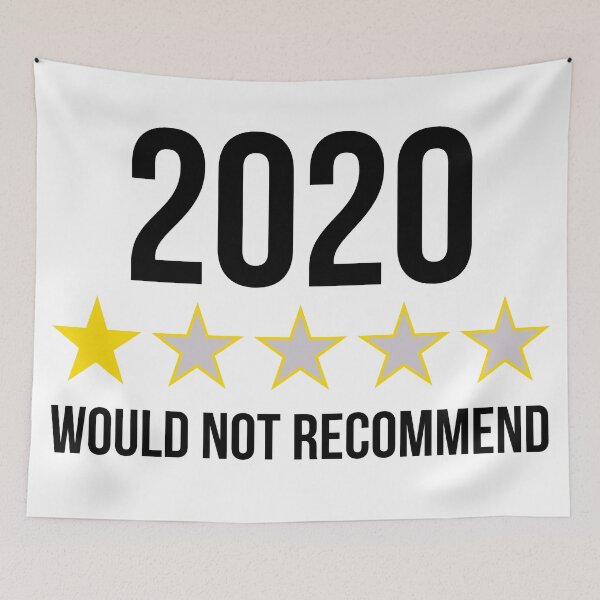 Item preview, 2020 Would Not Recommend One Star Review  designed and sold by FaizalPeyjal.