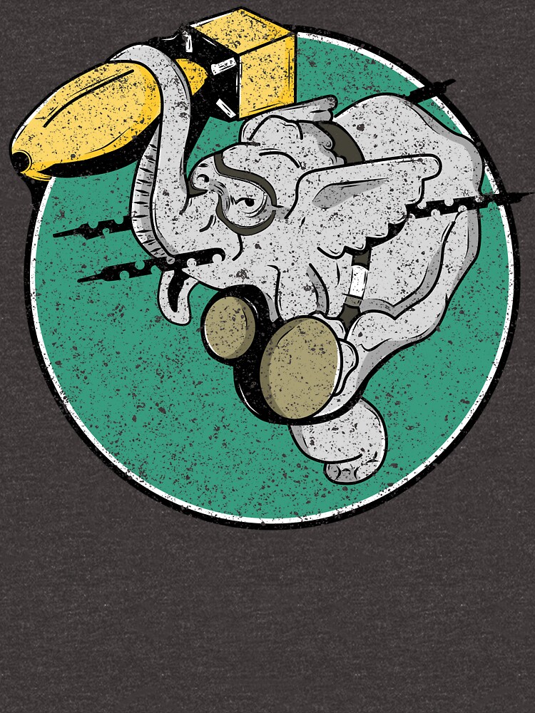 Thumbnail 7 of 7, Essential T-Shirt, WW2 404th Bombardment Squadron Patch Distressed Gear designed and sold by DynamicDesign.