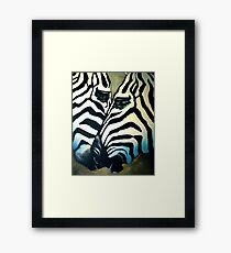 Cheek to Cheek... Framed Print