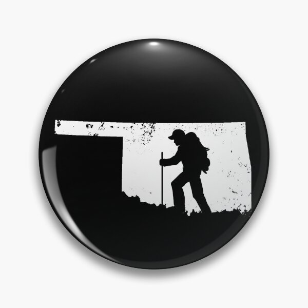 Item preview, Oklahoma Hiker Shirt Love Mountain Hiking Distressed Gear designed and sold by DynamicDesign.