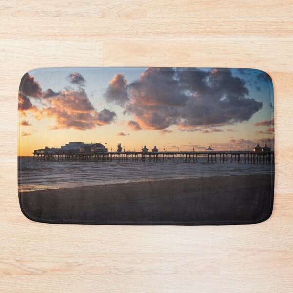 Item preview, Sunset At Blackpool North Pier designed and sold by rawshutterbug.