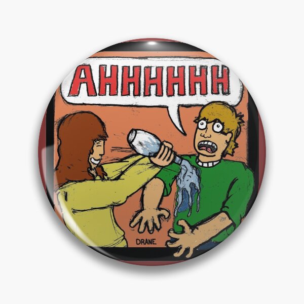 Item preview, Girl Pours Water on Guy designed and sold by Down The Drane.