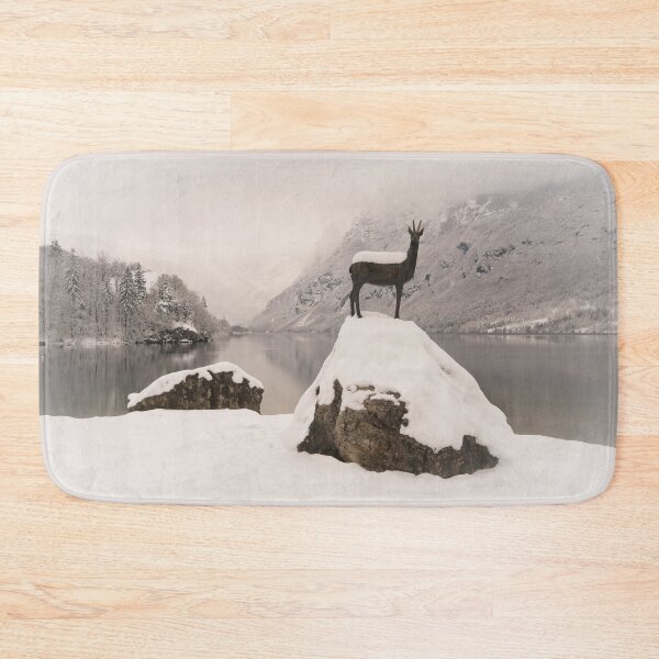 Item preview, The Stag At Lake Bohinj designed and sold by rawshutterbug.