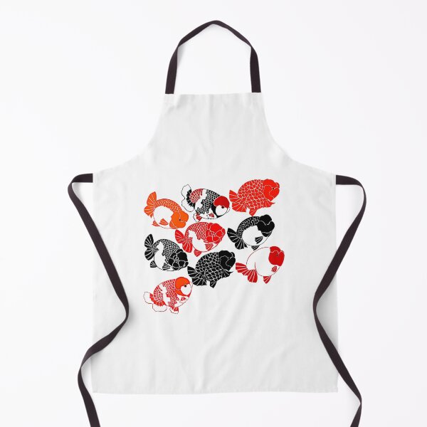 Item preview, Ranchu Goldfish Side View Logo 9 designed and sold by Nosnah.