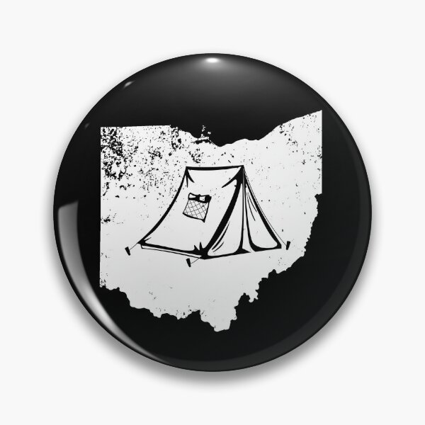 Item preview, Ohio Tent Shirt Love Tent Camping Distressed Gear designed and sold by DynamicDesign.