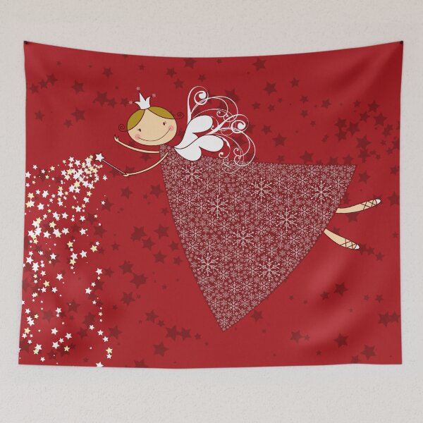 Item preview, Whimsical Magical Snowflakes Fairy designed and sold by fatfatin.