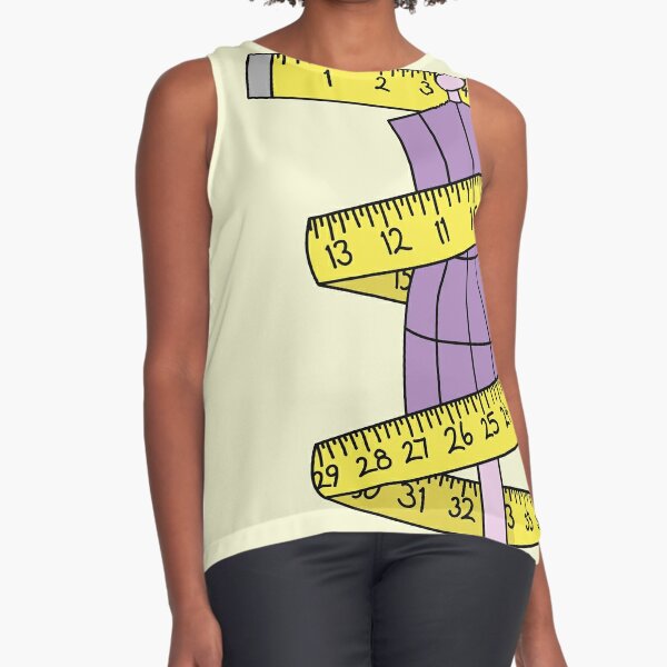 Sewing Mannequin With Measuring Tape Sticker for Sale by forfun-art
