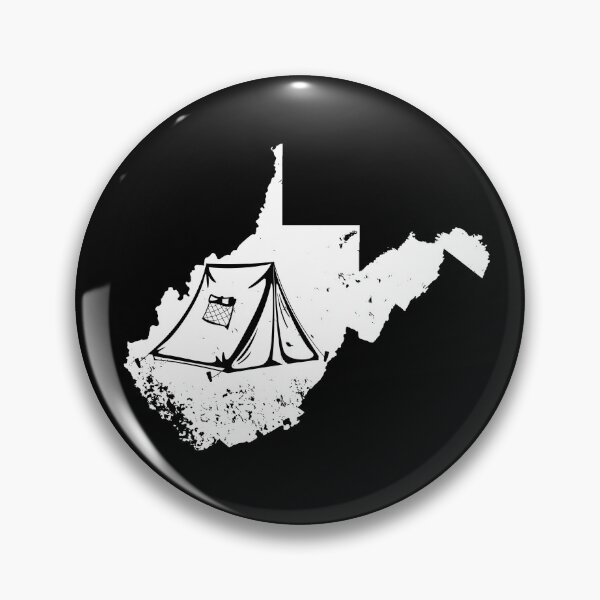 Item preview, West Virginia Tent Shirt Love Tent Camping Distressed Gear designed and sold by DynamicDesign.