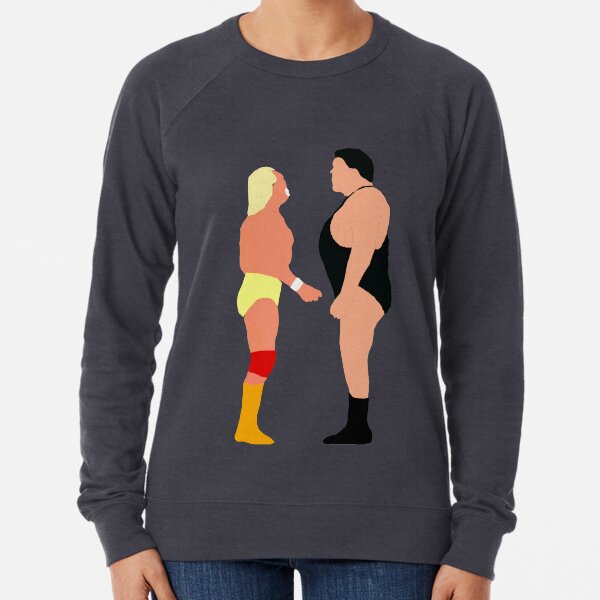 "Hulk Hogan contre Andre The Giant Wrestlemania" Art Sweatshirt léger