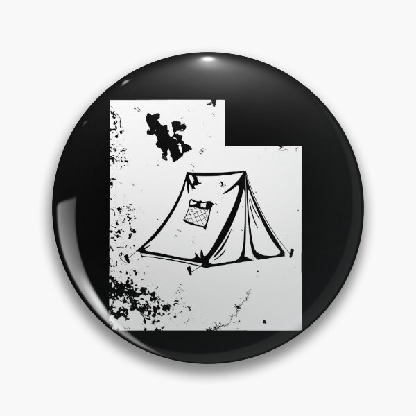 Item preview, Utah Tent Shirt Love Tent Camping Distressed Gear designed and sold by DynamicDesign.