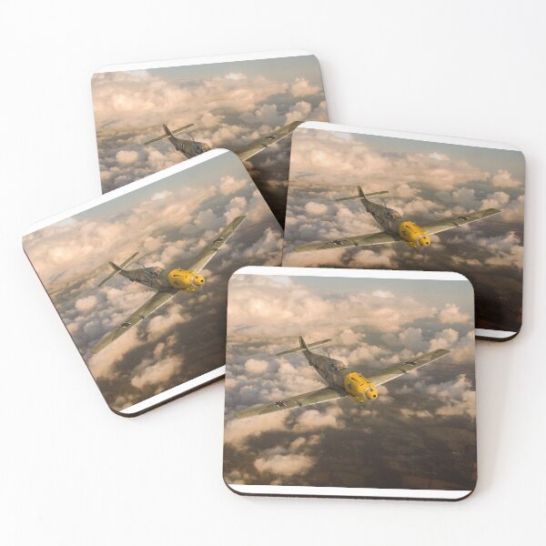 Item preview, Helmut Wick above sunset clouds designed and sold by Flight Artworks.