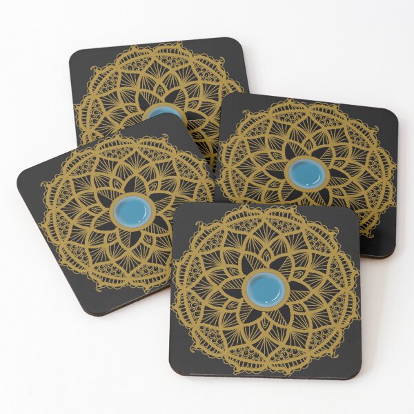 Item preview, golden mandala designed and sold by Wizabi.