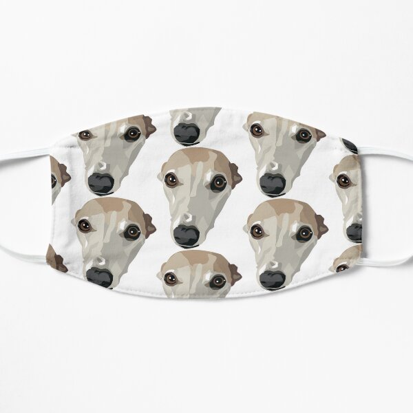 Fawn Whippet Flat Mask