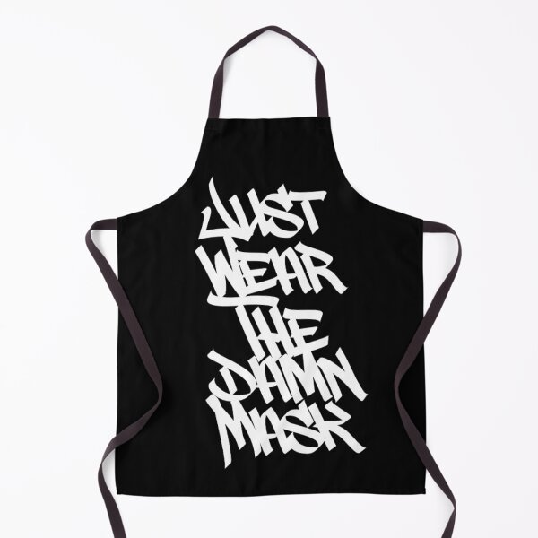 Item preview, Just Wear The Damn Mask designed and sold by FaizalPeyjal.