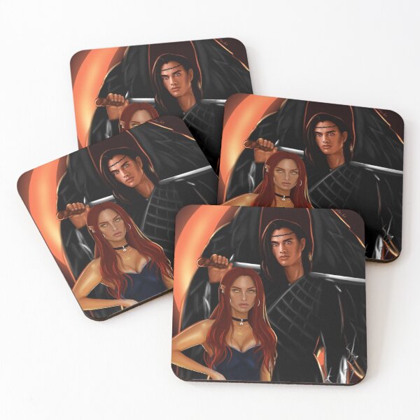 Item preview, Bryce y Hunt de Crescent City designed and sold by MyHopeArt.