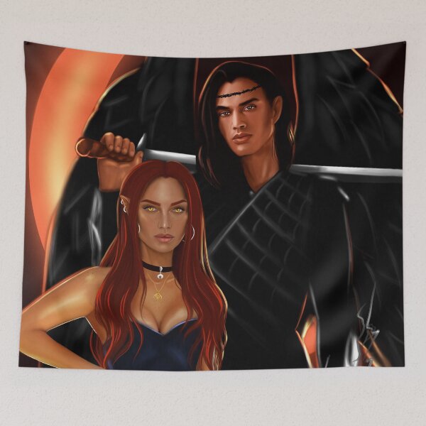Item preview, Bryce and Hunt from Crescent City designed and sold by MyHopeArt.