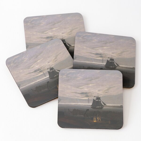 Item preview, Evening on the Baltic Sea - Caspar David Friedrich designed and sold by TemporaryArt.