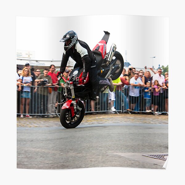 motorcycle stunt 003 Poster