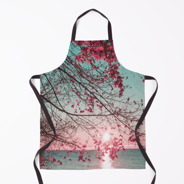 Item preview, Teal and Fuchsia - Autumn Sunrise Reimagined designed and sold by Georgia Mizuleva.