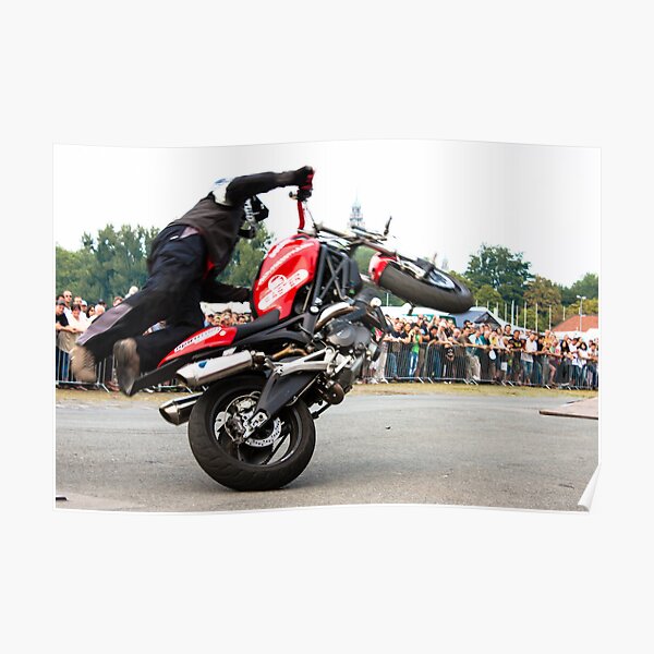 motorcycle stunt 008 Poster