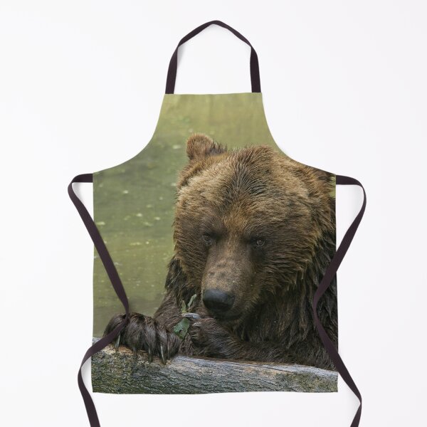 Item preview, Grizzly Bear In The Lake designed and sold by rawshutterbug.
