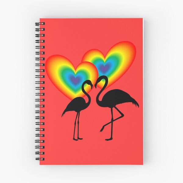 Item preview, A pair of loving flamingos designed and sold by helenkaiy.