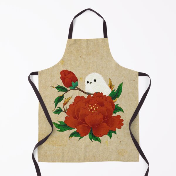 Vista previa del artículo con la obra «Minhwa: Crow-Tit y Peony A Type (arte tradicional/folclórico coreano)», diseñado y vendido por QamarART Paintings.