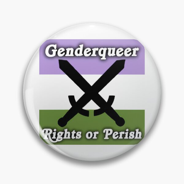 Artikelvorschau, Genderqueer Rechte entworfen und verkauft von Jay Kanashimi.