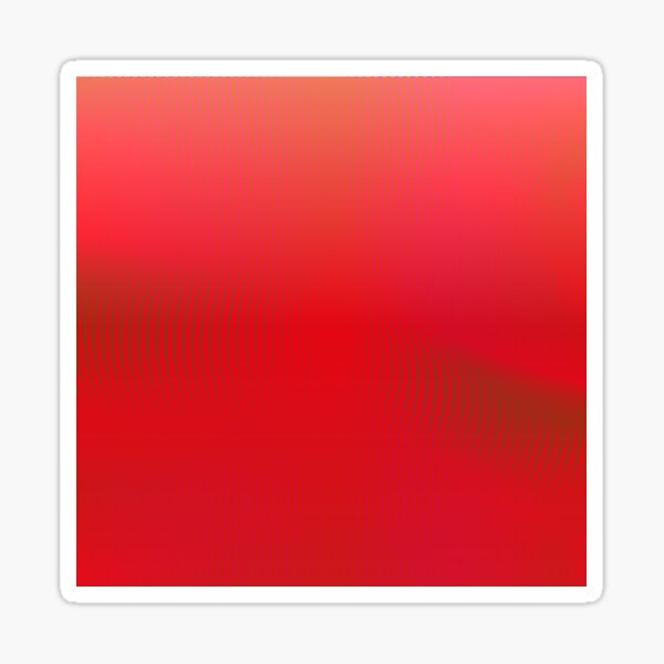 dark red Sticker