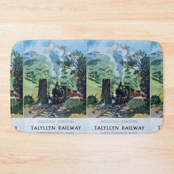 Artikelvorschau, Eisenbahn Plakat Tallylan Railway entworfen und verkauft von stickart-marek.